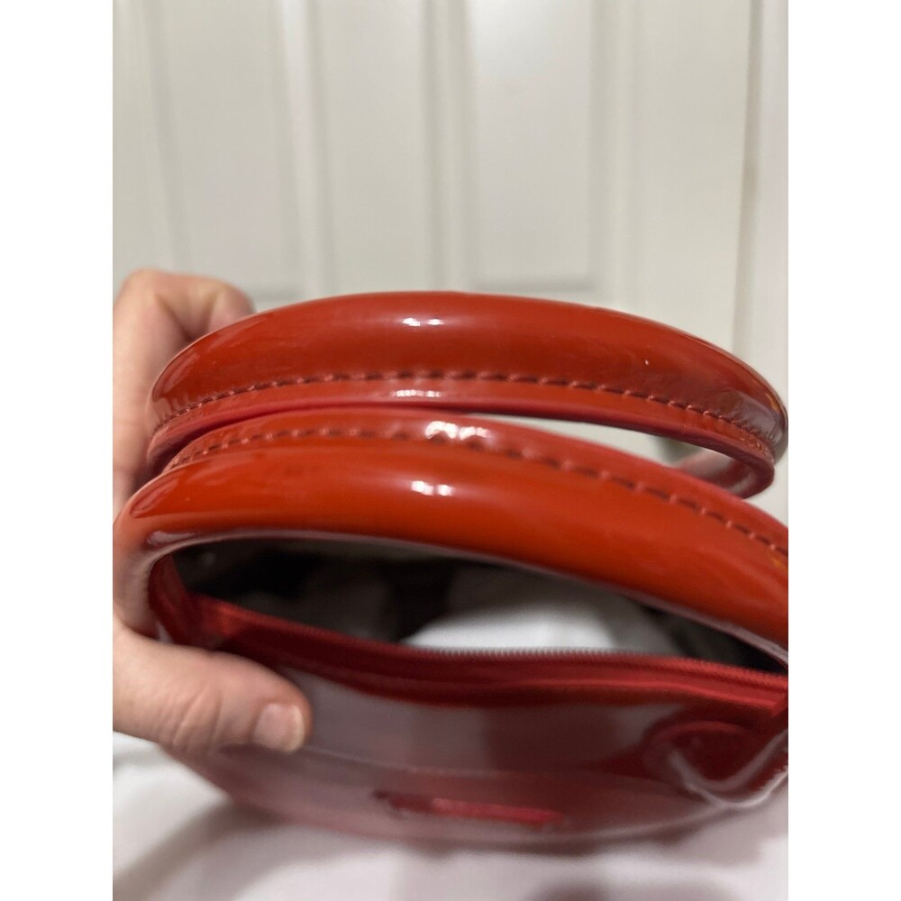 Authentic Longchamp orange handbag crossbody shoulder bag - Picture 3 of 11